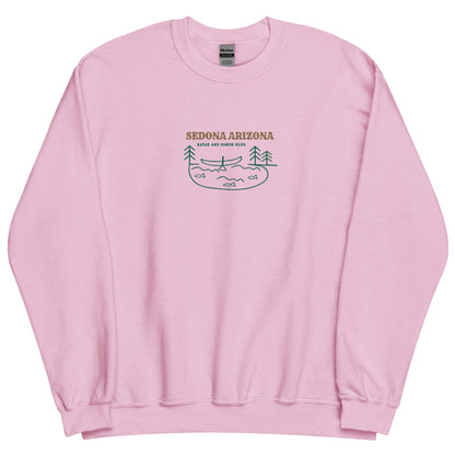 Sedona Arizona Kayak & Canoe Club Embroidered Unisex Sweatshirt