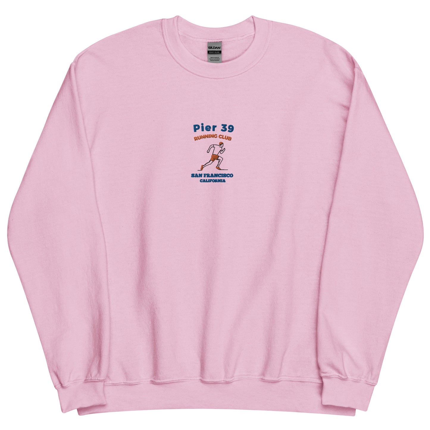 Pier39 Running Club embroidered Light colors Unisex Sweatshirt