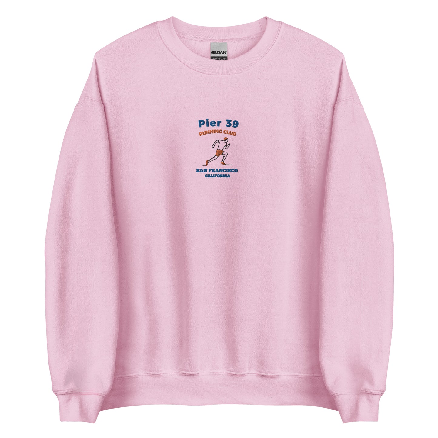 Pier39 Running Club embroidered Light colors Unisex Sweatshirt