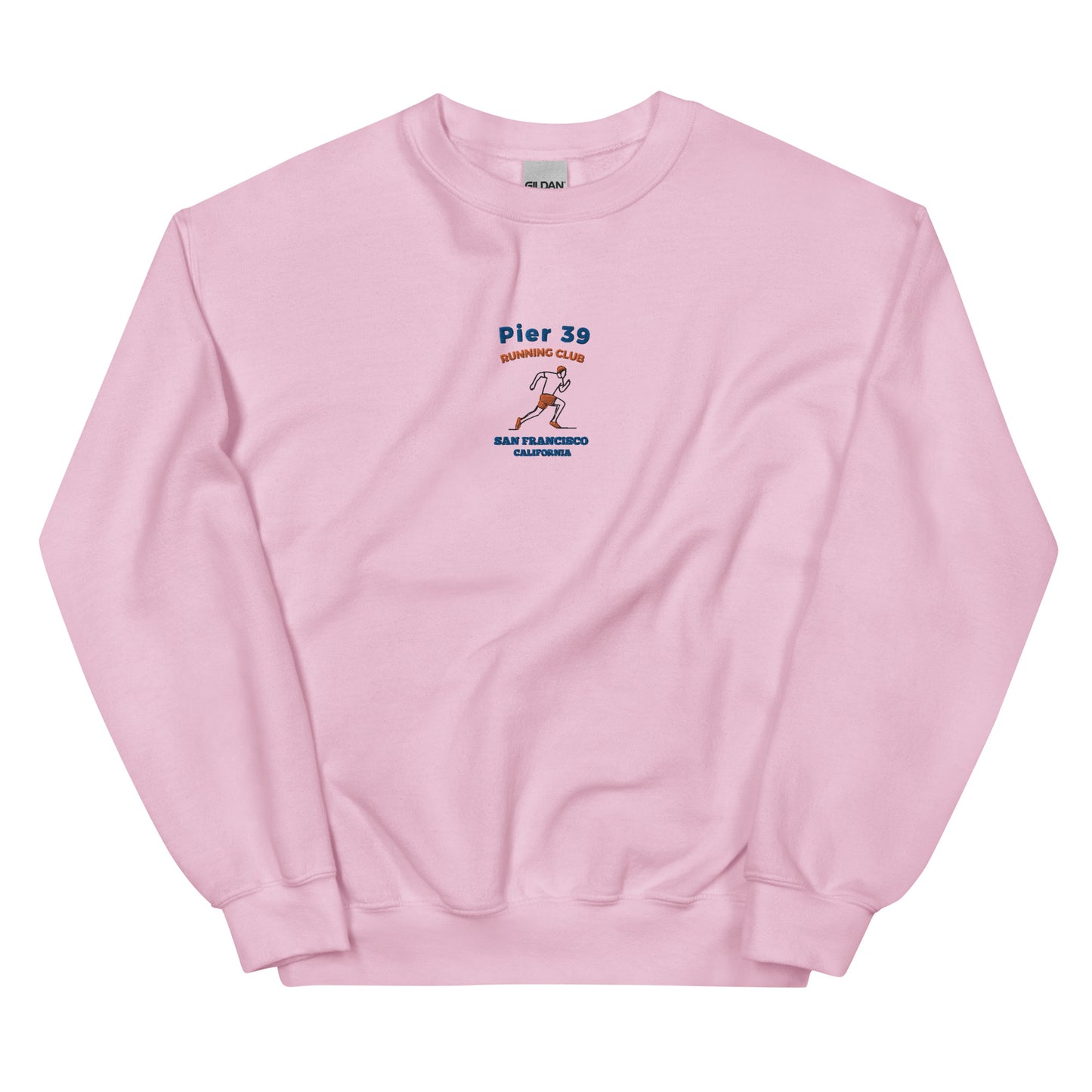 Pier39 Running Club embroidered Light colors Unisex Sweatshirt