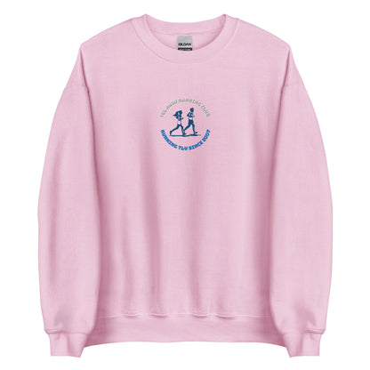 Tel Aviv Running club Embroidered Sweatshirt men Sweatshirt