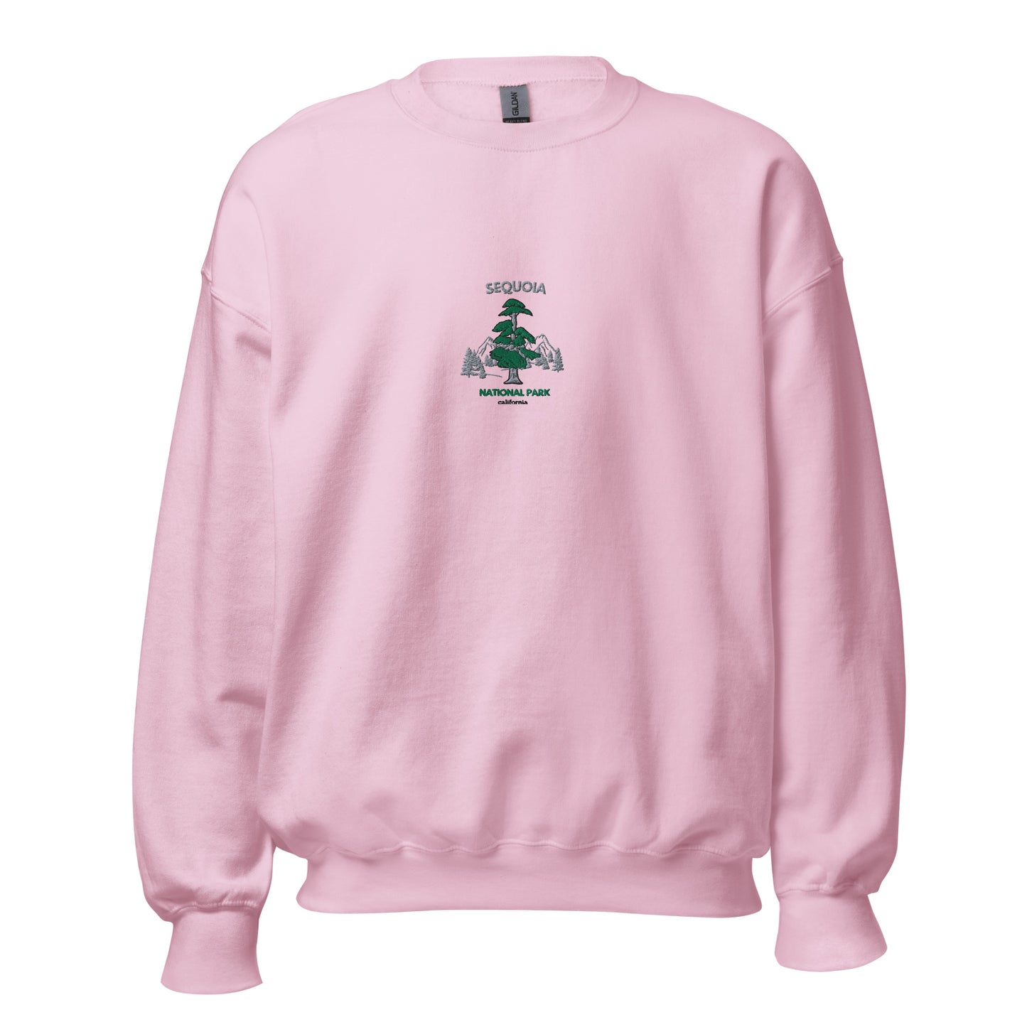 Sequoia National Park Embroidered men Sweatshirt