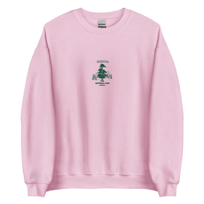 Sequoia National Park Embroidered men Sweatshirt