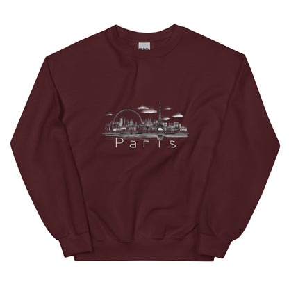 Paris Skyline Unisex Sweatshirt