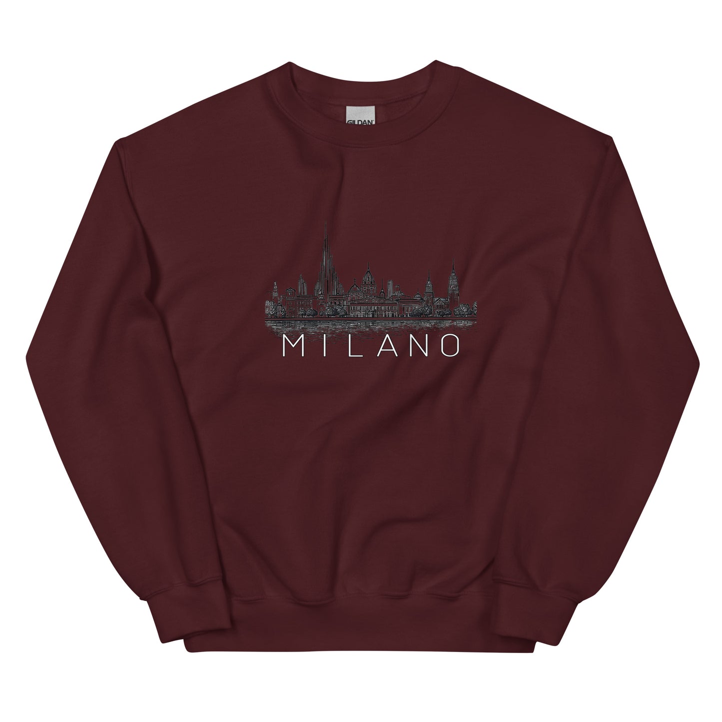 Milano skyline Unisex Sweatshirt