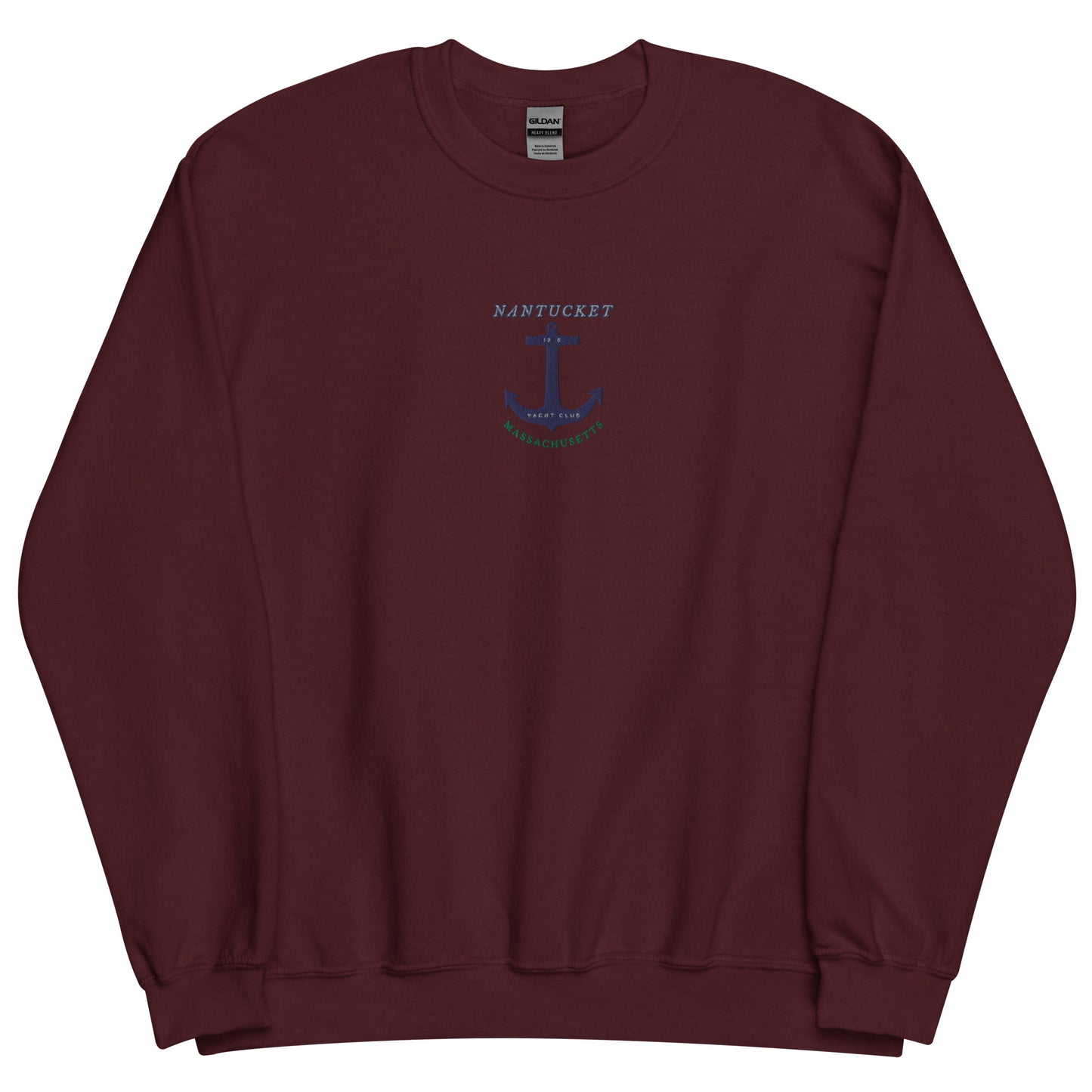 Nantucket Yacht Club Embroidered men Sweatshirt