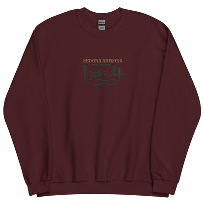 Sedona Arizona Kayak & Canoe Club Embroidered Unisex Sweatshirt