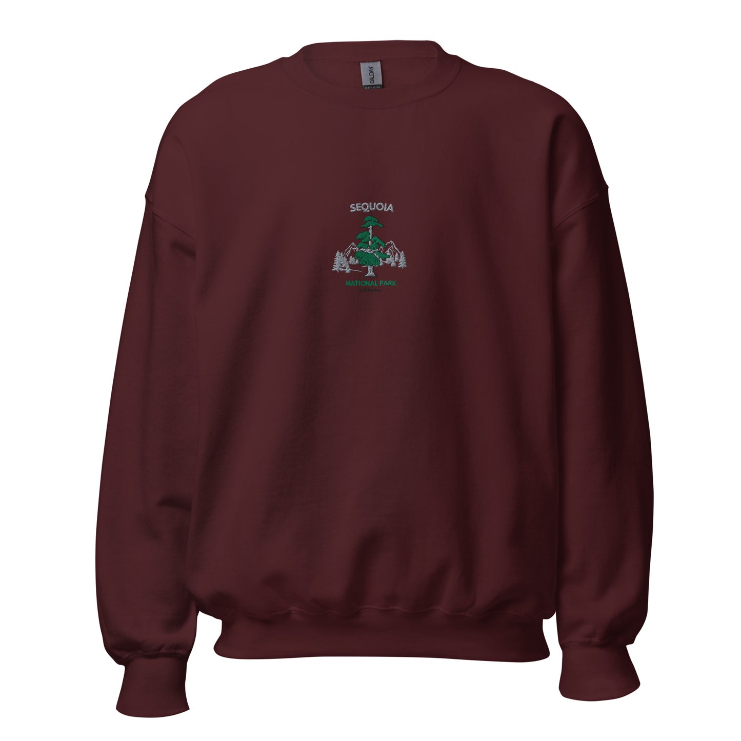 Sequoia National Park Embroidered men Sweatshirt