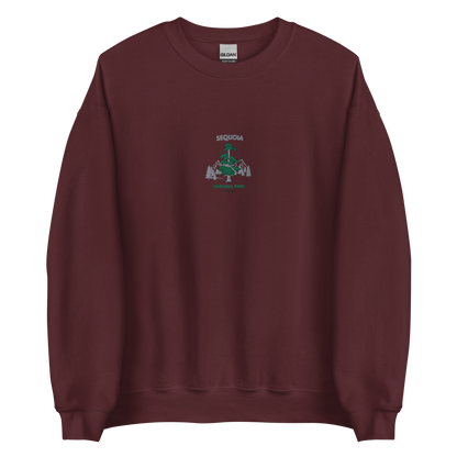 Sequoia National Park Embroidered men Sweatshirt