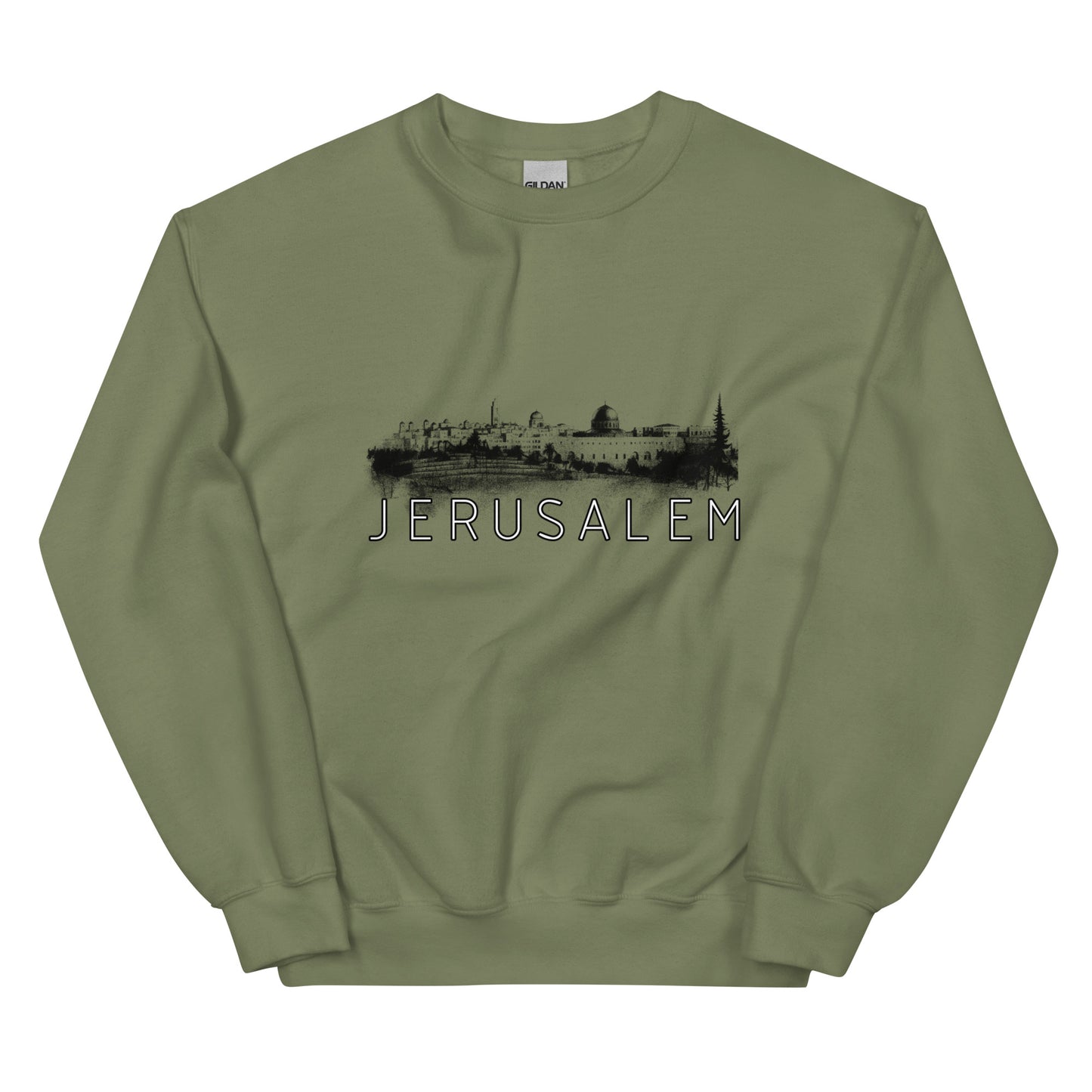 Jerusalem Unisex Crewneck Sweatshirt