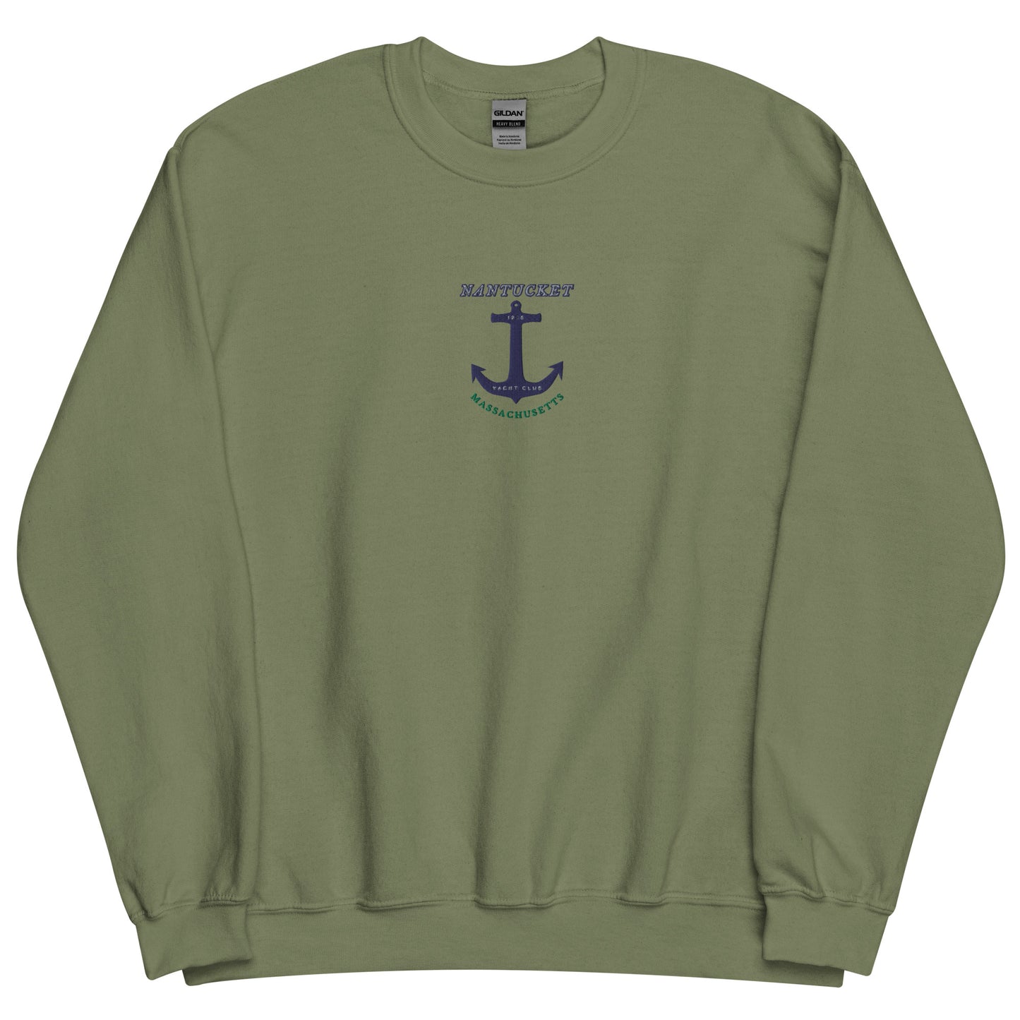 Nantucket Yacht Club Embroidered men Sweatshirt