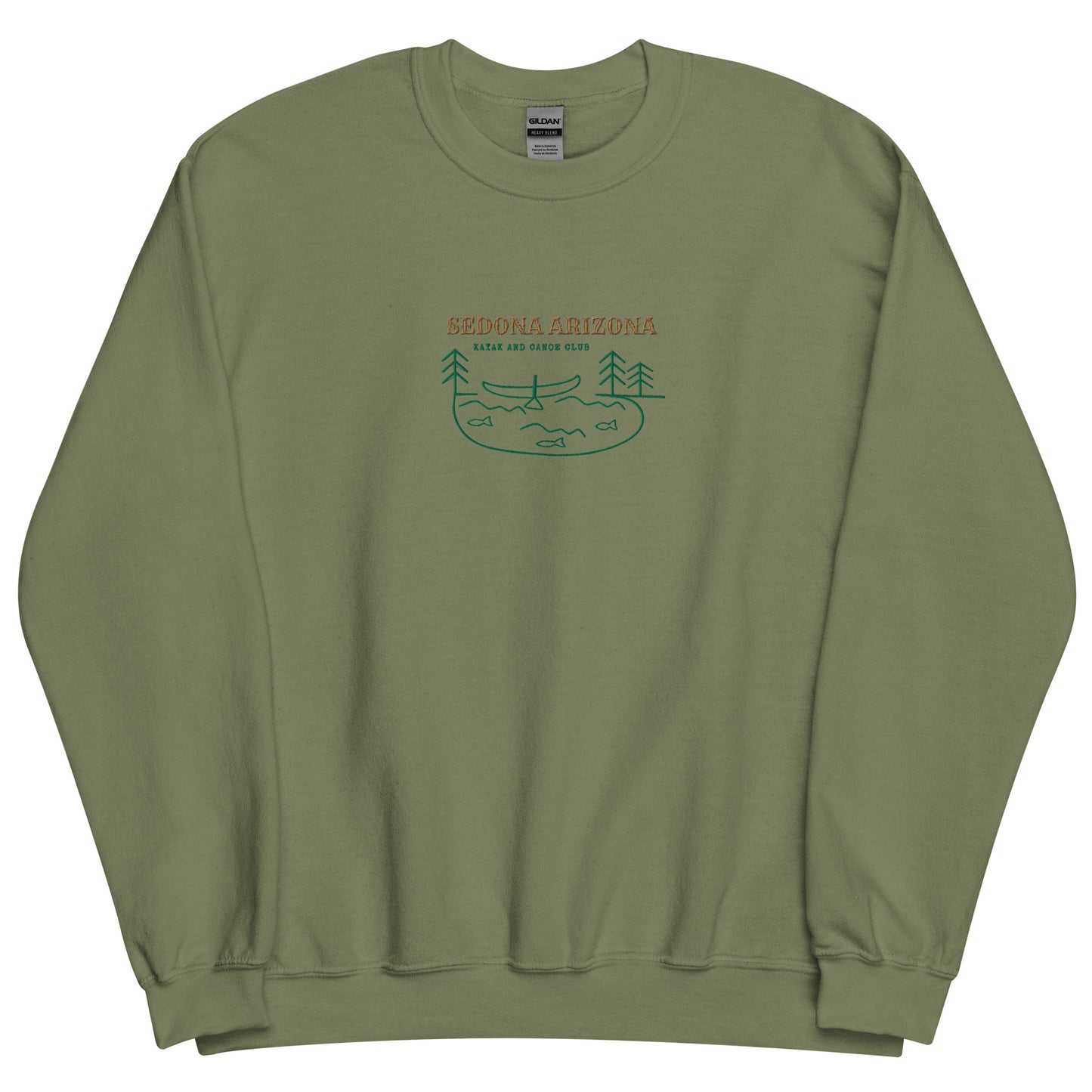 Sedona Arizona Kayak & Canoe Club Embroidered Unisex Sweatshirt