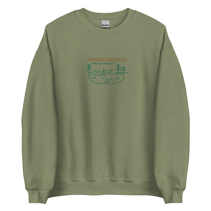 Sedona Arizona Kayak & Canoe Club Embroidered Unisex Sweatshirt