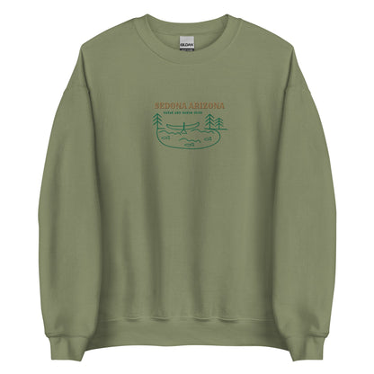 Sedona Arizona Kayak & Canoe Club Embroidered women's Sweatshirt