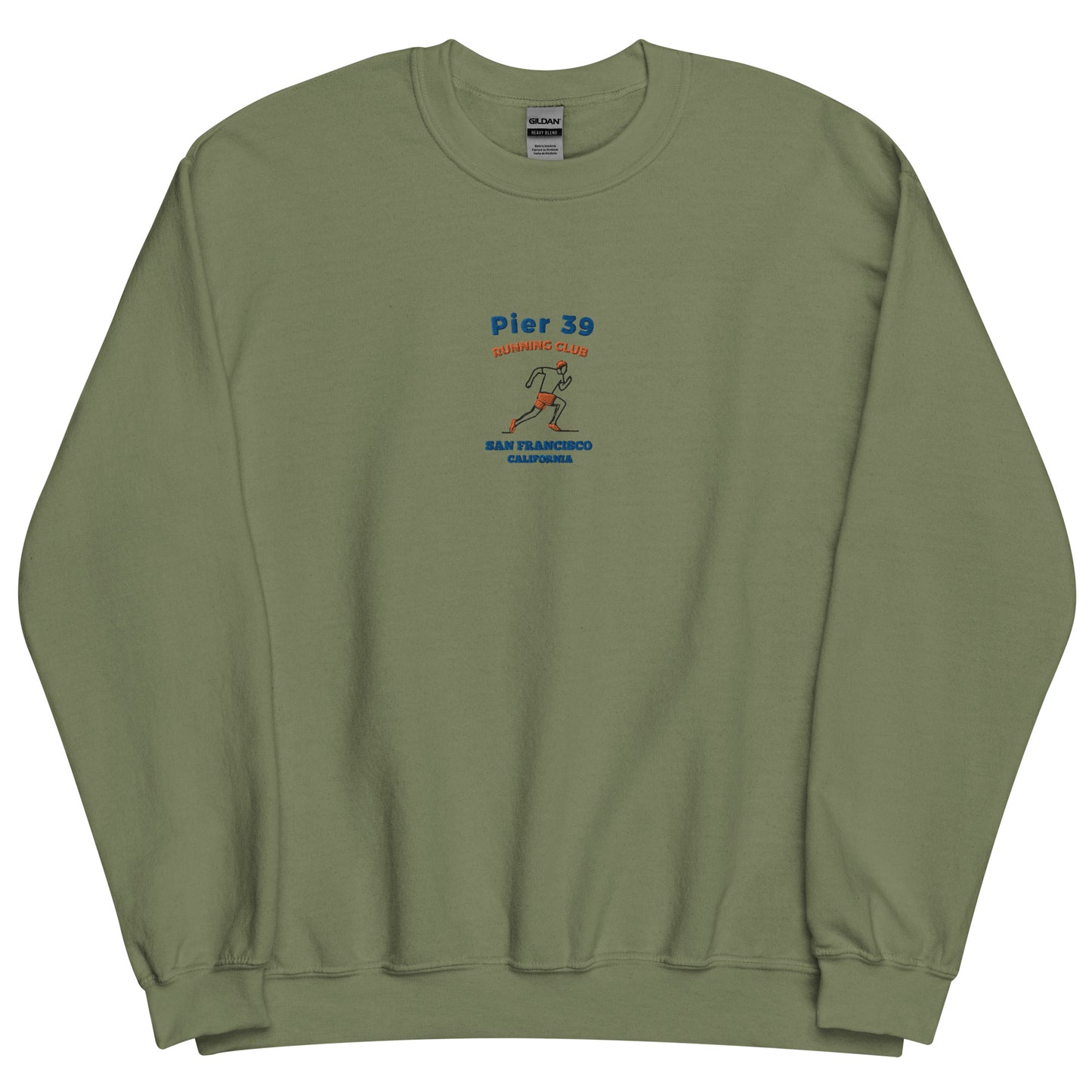 Pier39 Running Club embroidered Light colors Unisex Sweatshirt