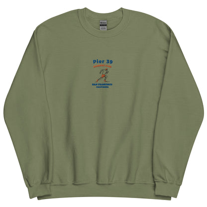 Pier39 Running Club embroidered Light colors Unisex Sweatshirt