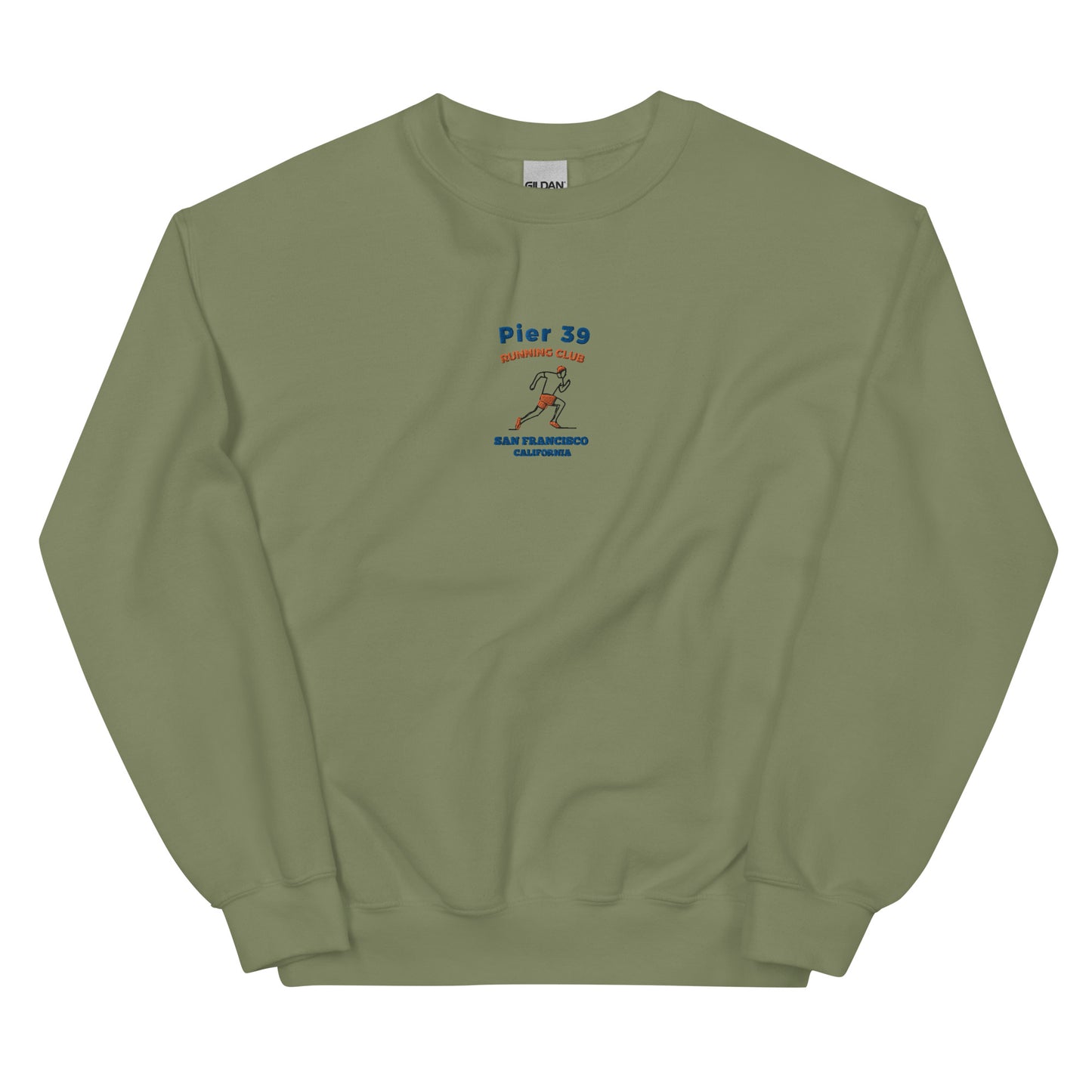 Pier39 Running Club embroidered Light colors Unisex Sweatshirt