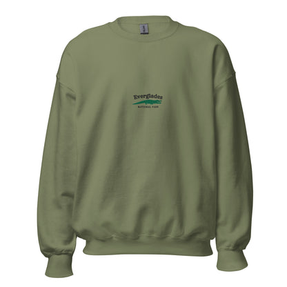 Everglades National Park Embroidered men Sweatshirt