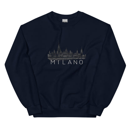 Milano skyline Unisex Sweatshirt