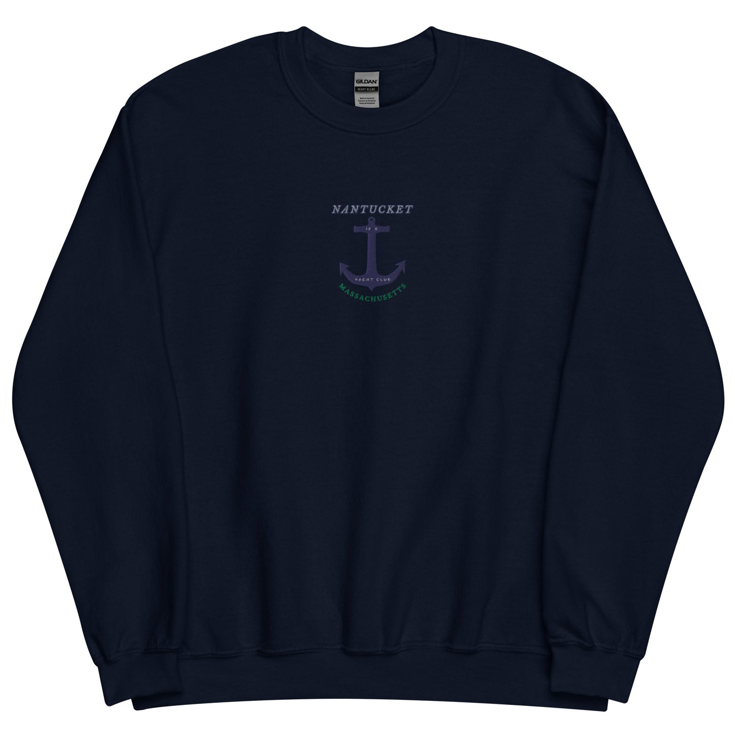 Nantucket Yacht Club Embroidered men Sweatshirt