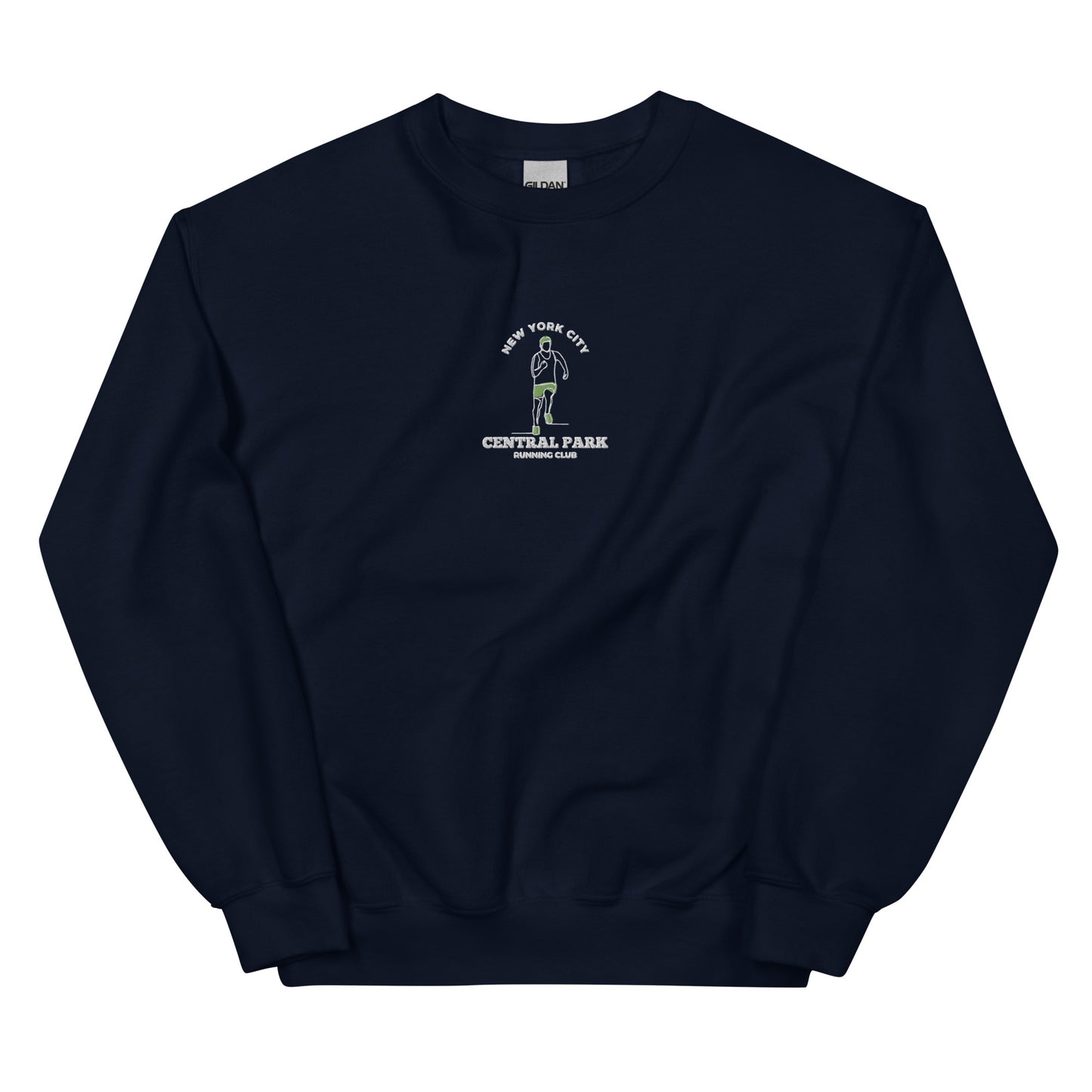 New York Central Park Running Club Embroidered men Sweatshirt