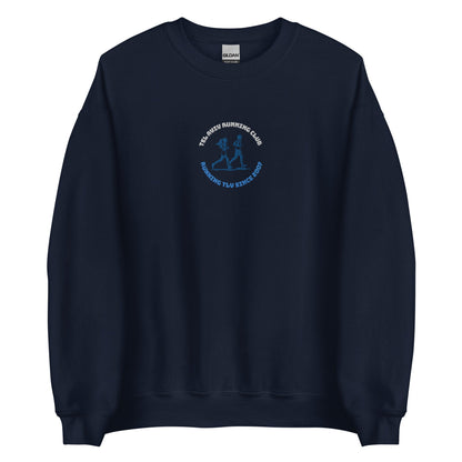 Tel Aviv Running club Embroidered Sweatshirt women's Sweatshirt