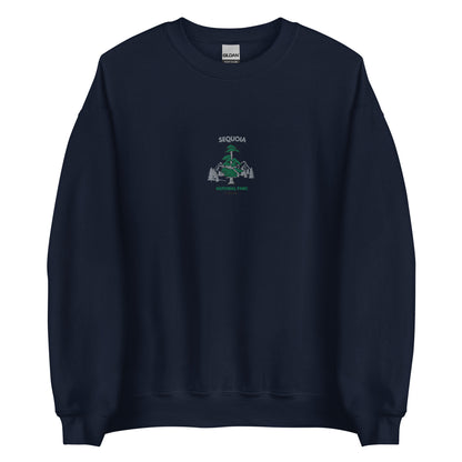 Sequoia National Park Embroidered men Sweatshirt