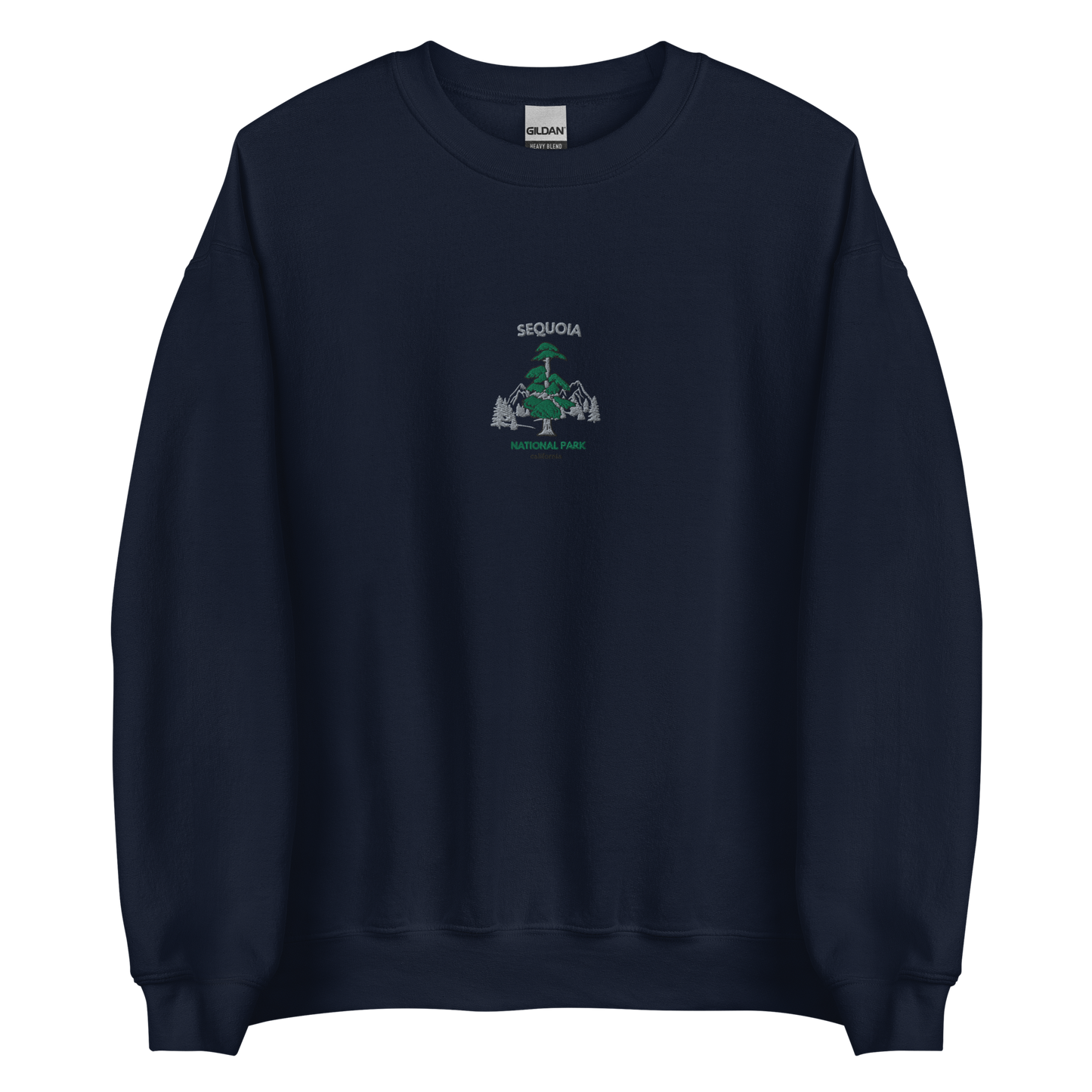 Sequoia National Park Embroidered men Sweatshirt