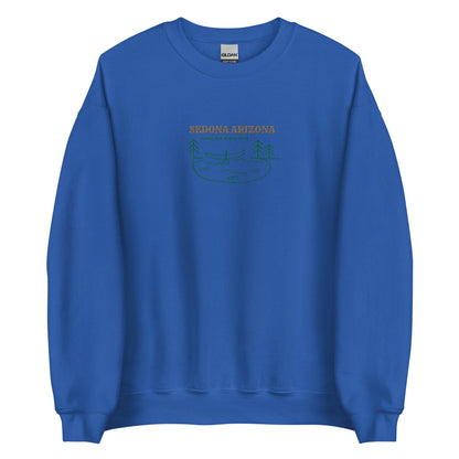 Sedona Arizona Kayak & Canoe Club Embroidered women's Sweatshirt