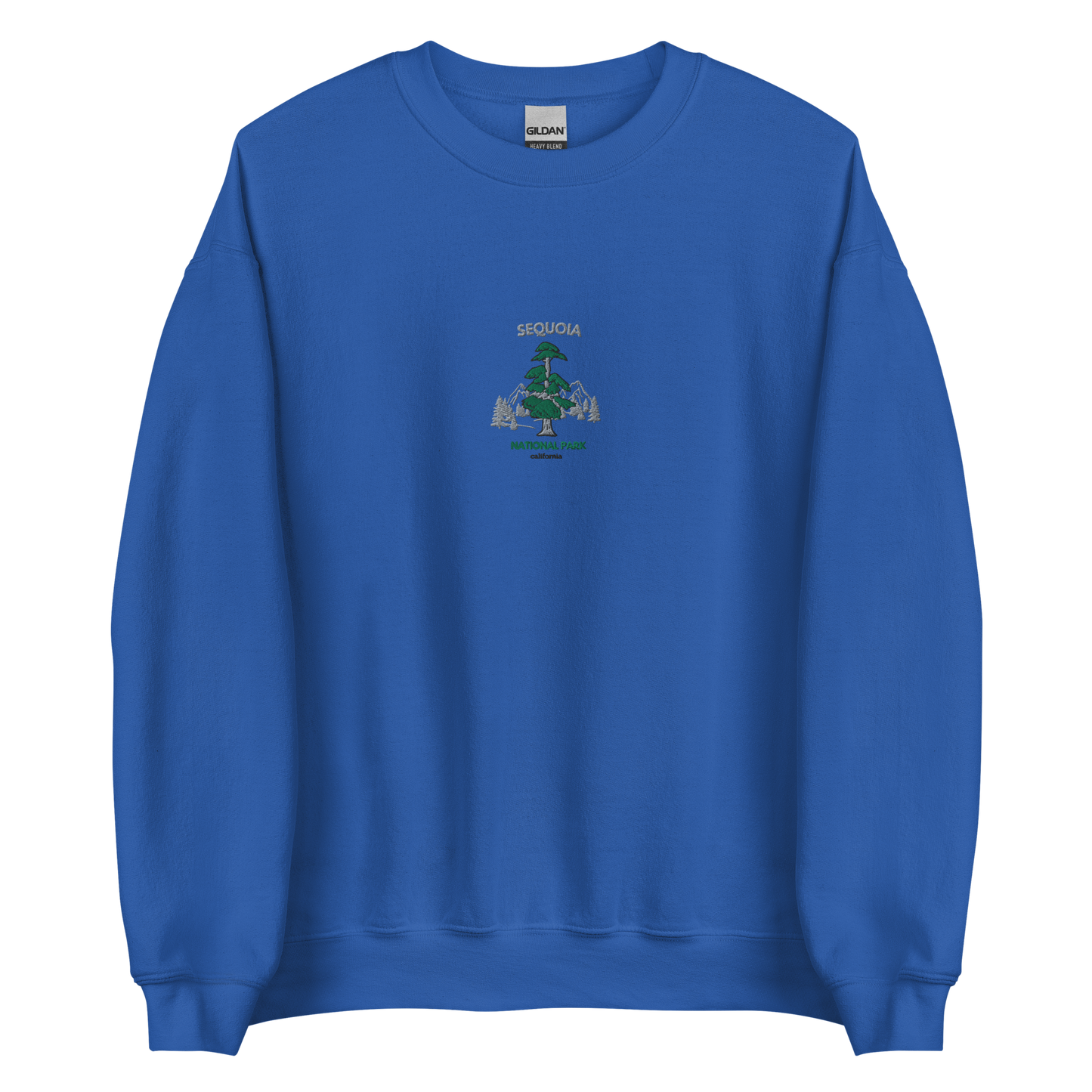 Sequoia National Park Embroidered men Sweatshirt