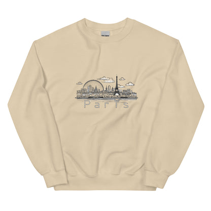 Paris Skyline Unisex Sweatshirt