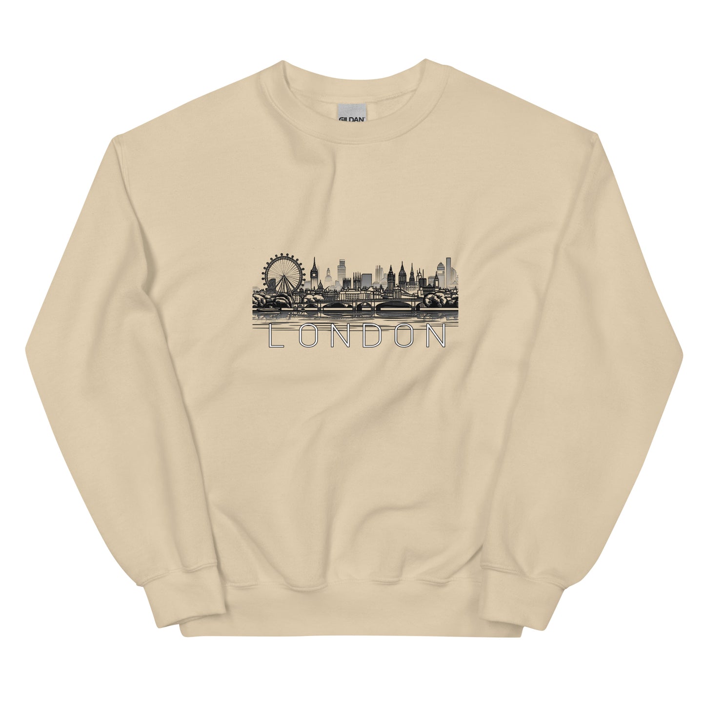 London City skyline Crewneck Unisex Sweatshirt