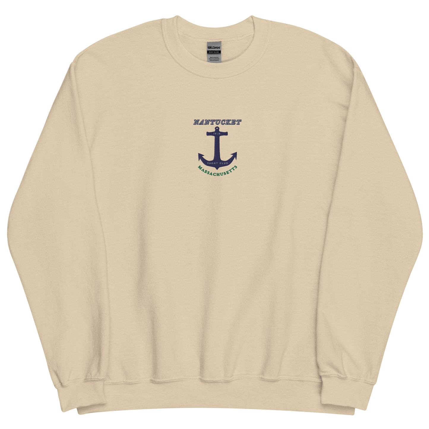 Nantucket Yacht Club Embroidered men Sweatshirt