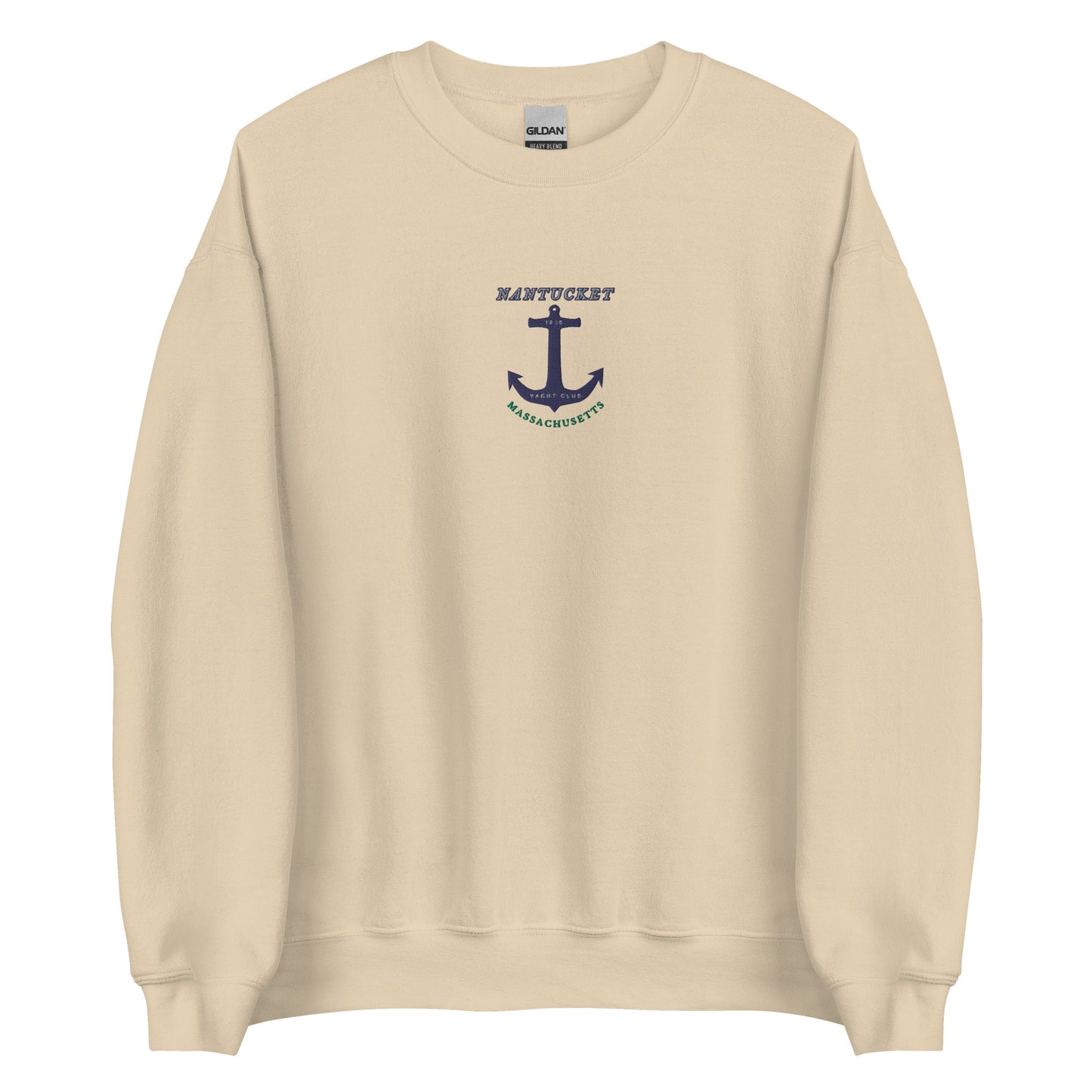 Nantucket Yacht Club Embroidered men Sweatshirt