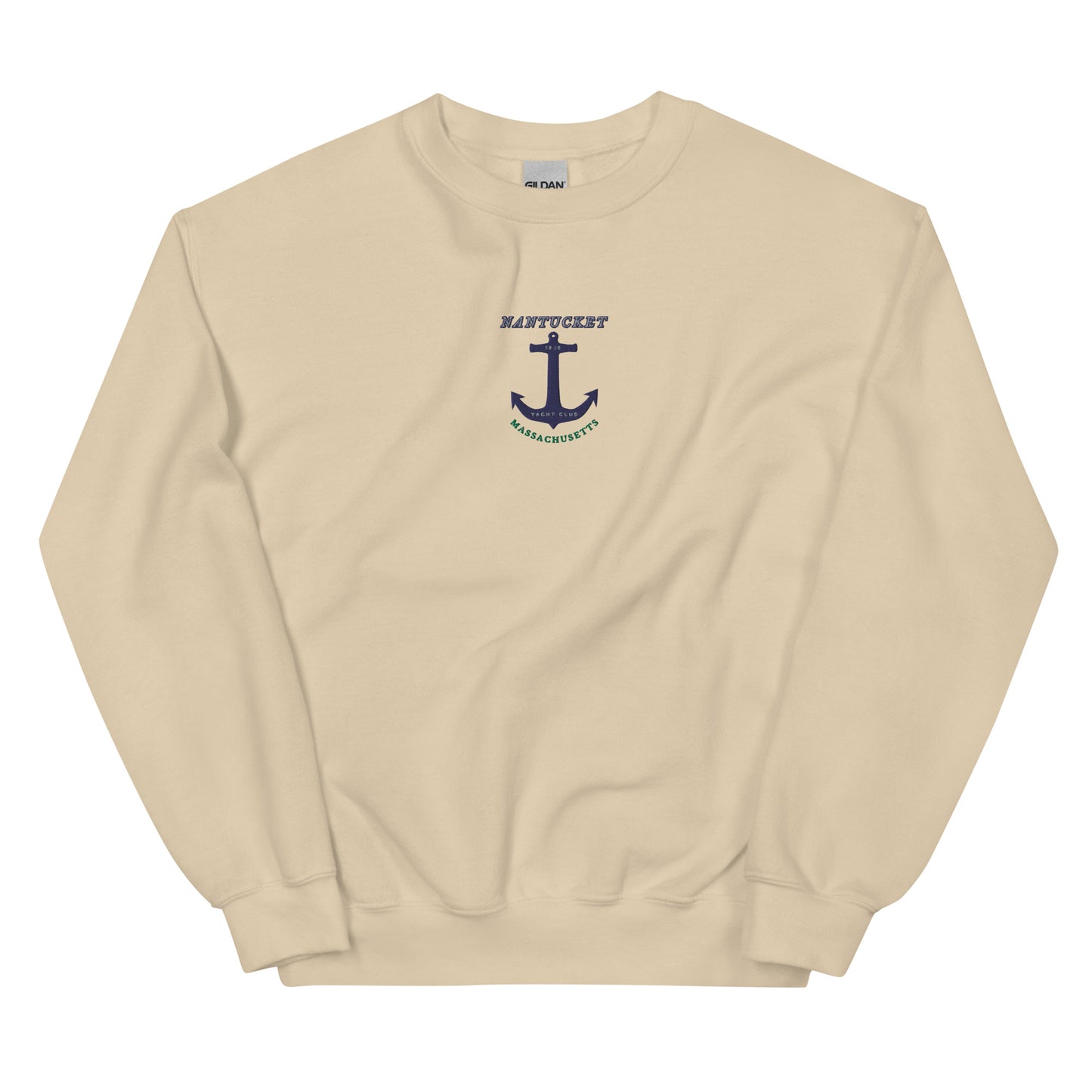 Nantucket Yacht Club Embroidered men Sweatshirt