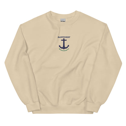 Nantucket Yacht Club Embroidered men Sweatshirt