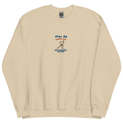 Pier39 Running Club embroidered Light colors Unisex Sweatshirt