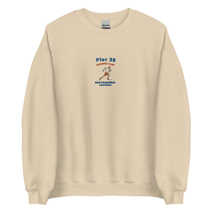 Pier39 Running Club embroidered Light colors Unisex Sweatshirt