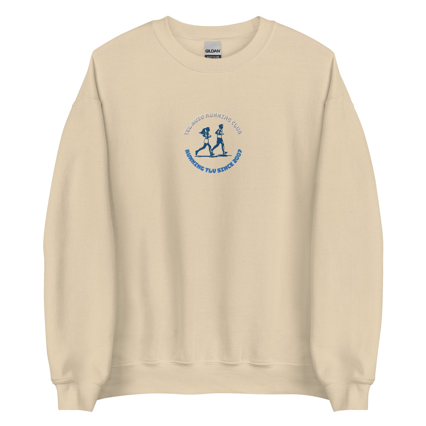 Tel Aviv Running club Embroidered Sweatshirt men Sweatshirt