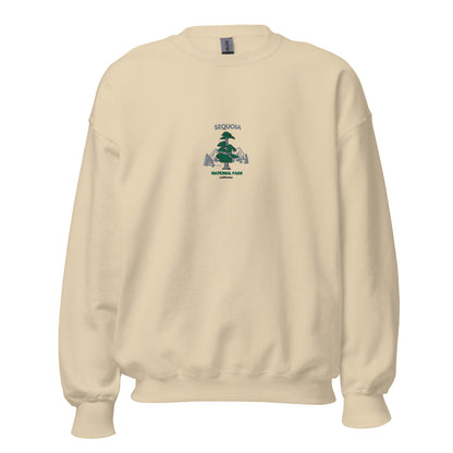 Sequoia National Park Embroidered men Sweatshirt