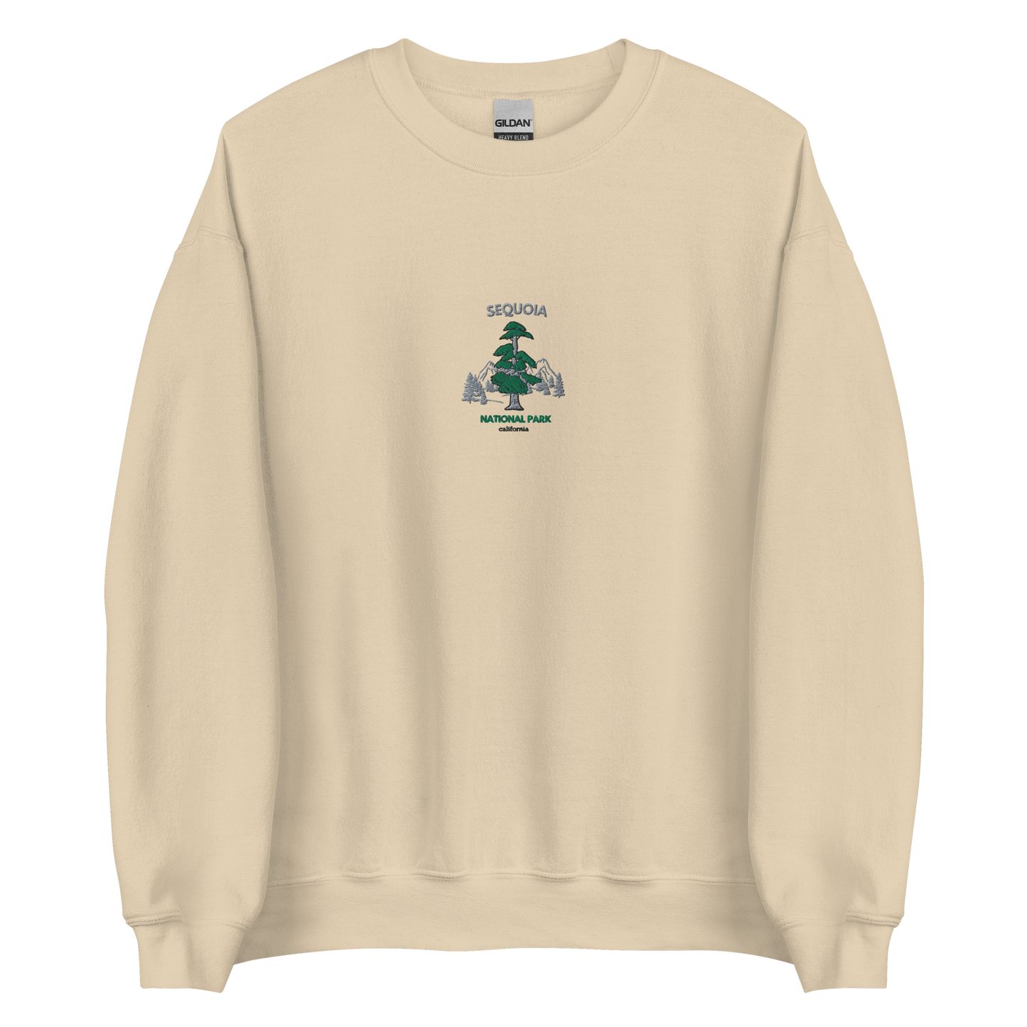 Sequoia National Park Embroidered men Sweatshirt