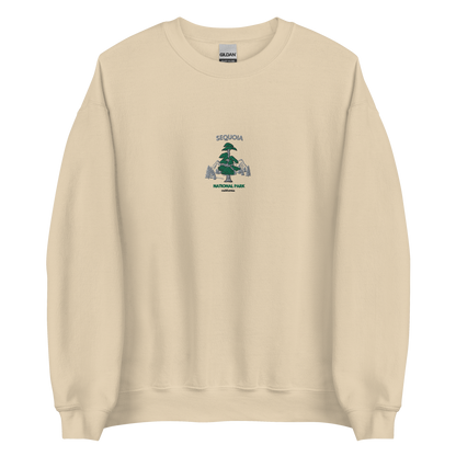 Sequoia National Park Embroidered men Sweatshirt