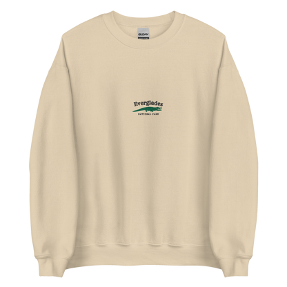 Everglades National Park Embroidered men Sweatshirt