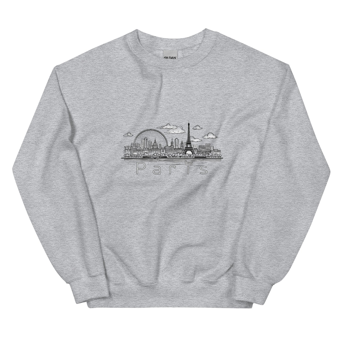 Paris Skyline Unisex Sweatshirt