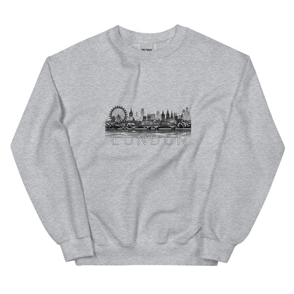 London City skyline Crewneck Unisex Sweatshirt