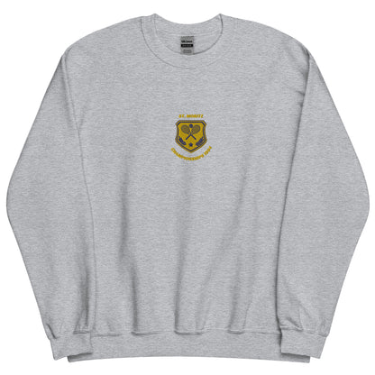 St. Moritz Tennis Embroidered Men Sweatshirt