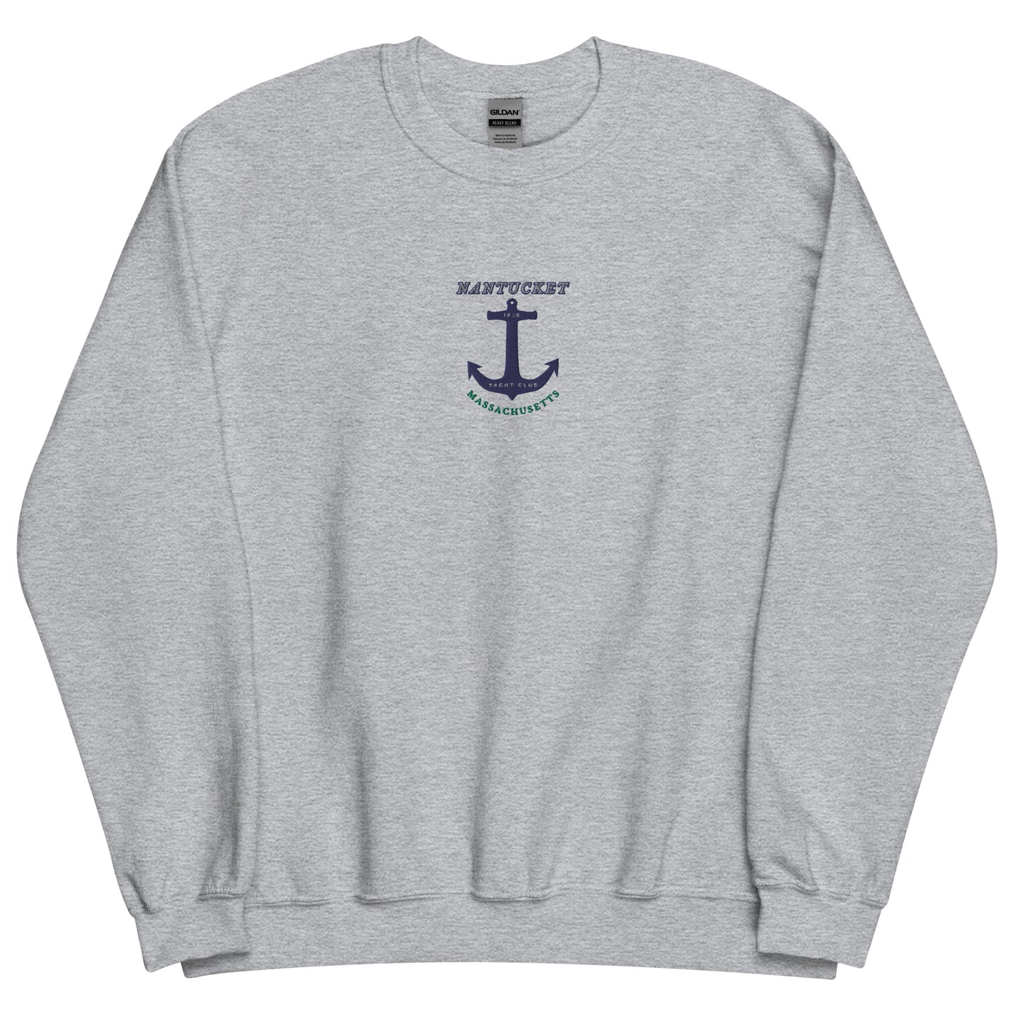 Nantucket Yacht Club Embroidered men Sweatshirt