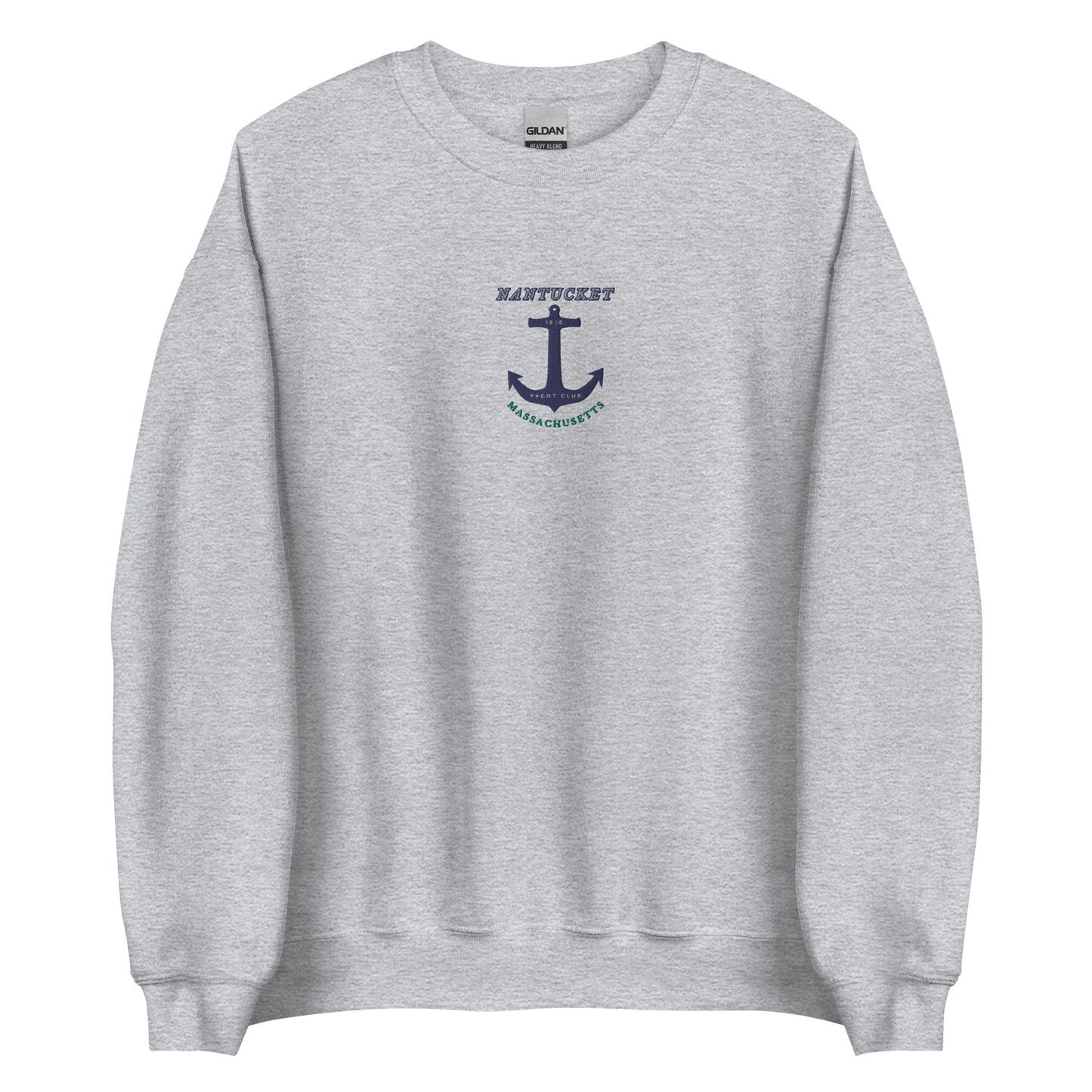 Nantucket Yacht Club Embroidered men Sweatshirt