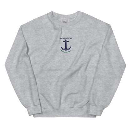 Nantucket Yacht Club Embroidered men Sweatshirt