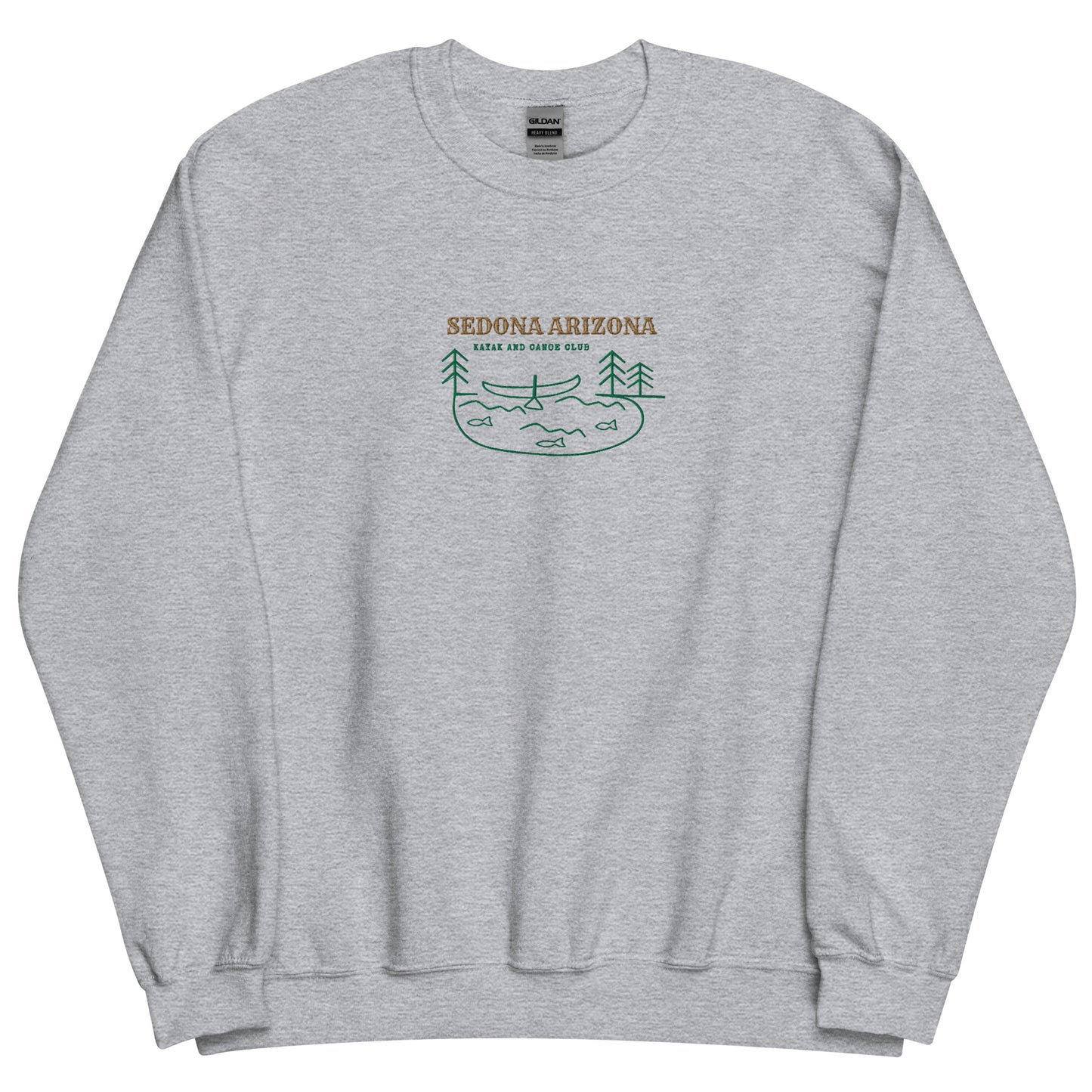 Sedona Arizona Kayak & Canoe Club Embroidered Unisex Sweatshirt